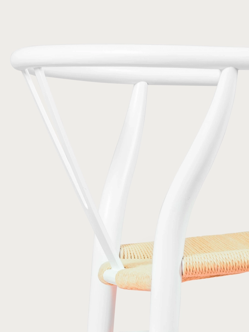 Nordic sedia in legno di faggio colorato e corda ecologica - Wish FurnMod - 10