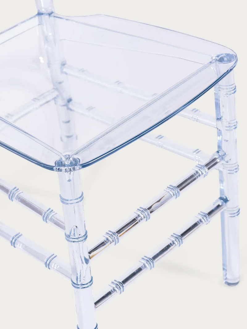 Klassisk stol i transparent polykarbonat - Ghost FurnMod - 5