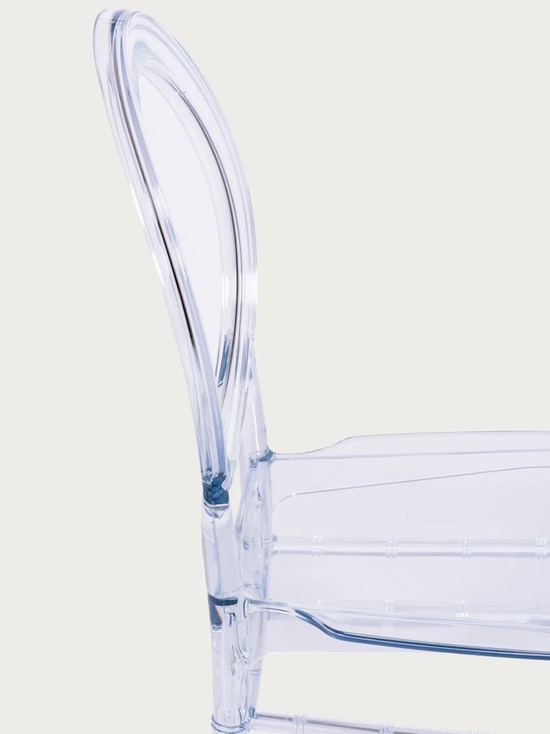 Klassisk stol i transparent polykarbonat - Ghost FurnMod - 8