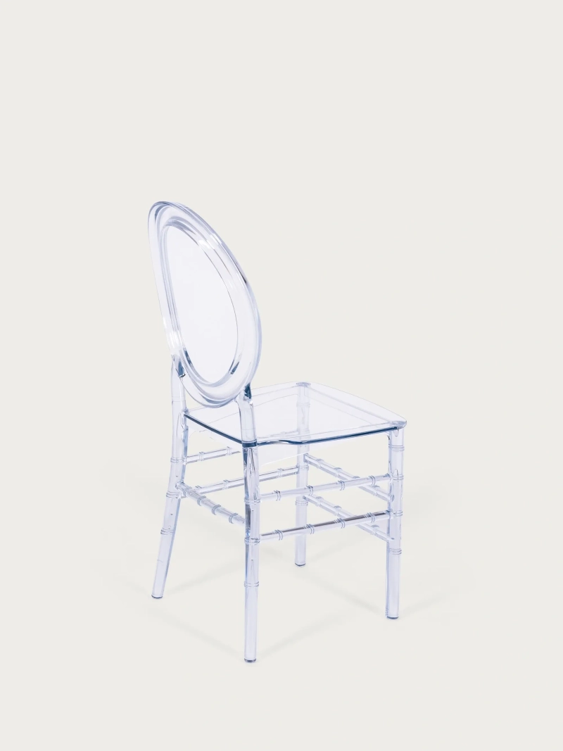 Klassisk stol i transparent polykarbonat - Ghost FurnMod - 10