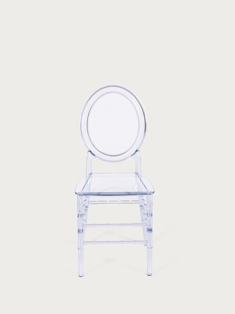 Klassieke stoel in transparant polycarbonaat - Ghost FurnMod - 2