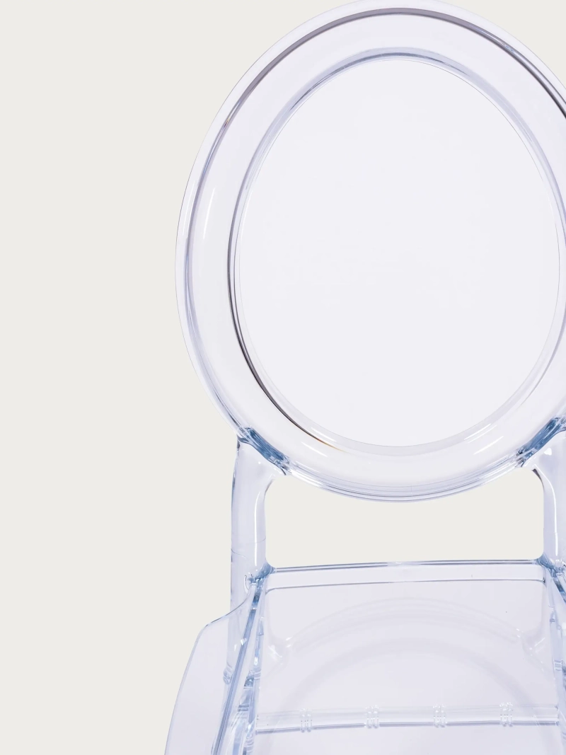 Klassisk stol i transparent polykarbonat - Ghost FurnMod - 3