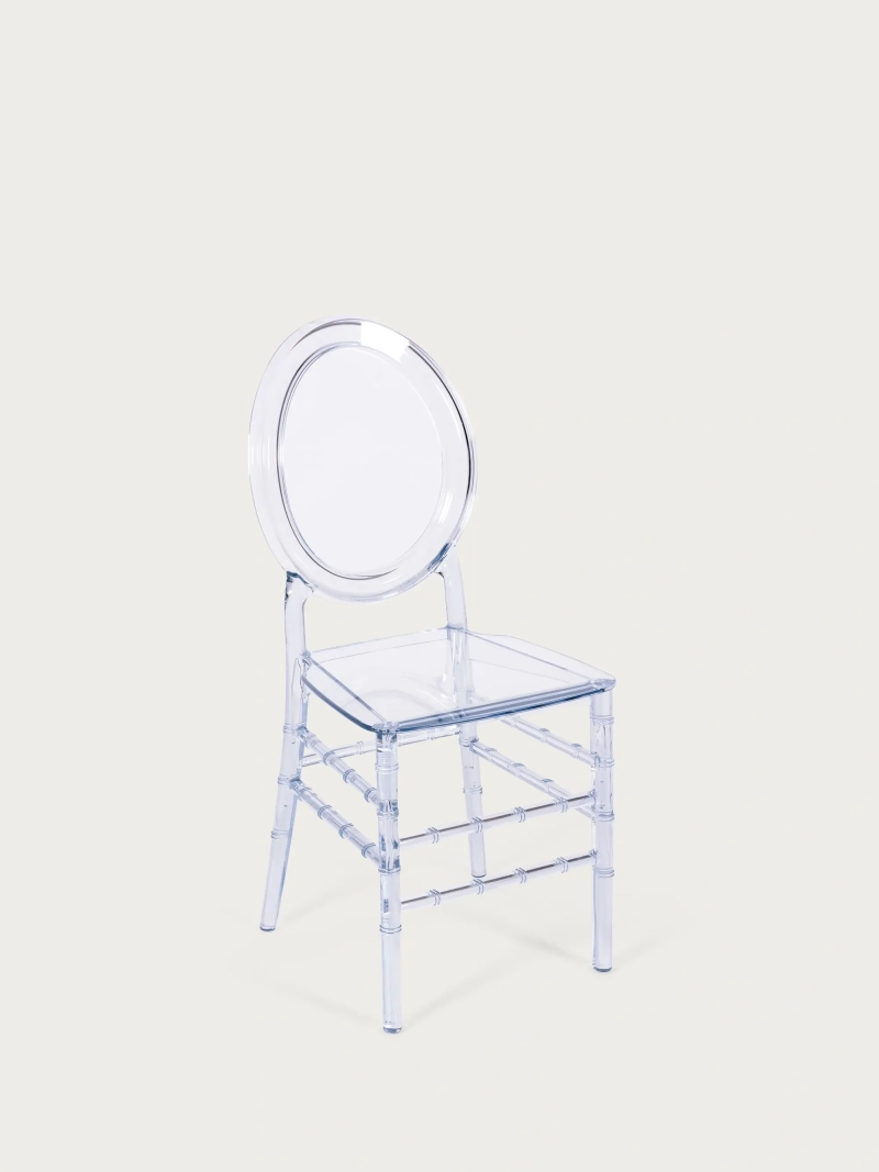 Klassisk stol i transparent polykarbonat - Ghost FurnMod - 11