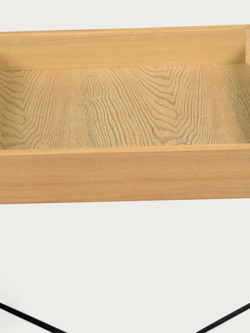 Set of side tables in natural ash wood - Earth FurnMod - 4