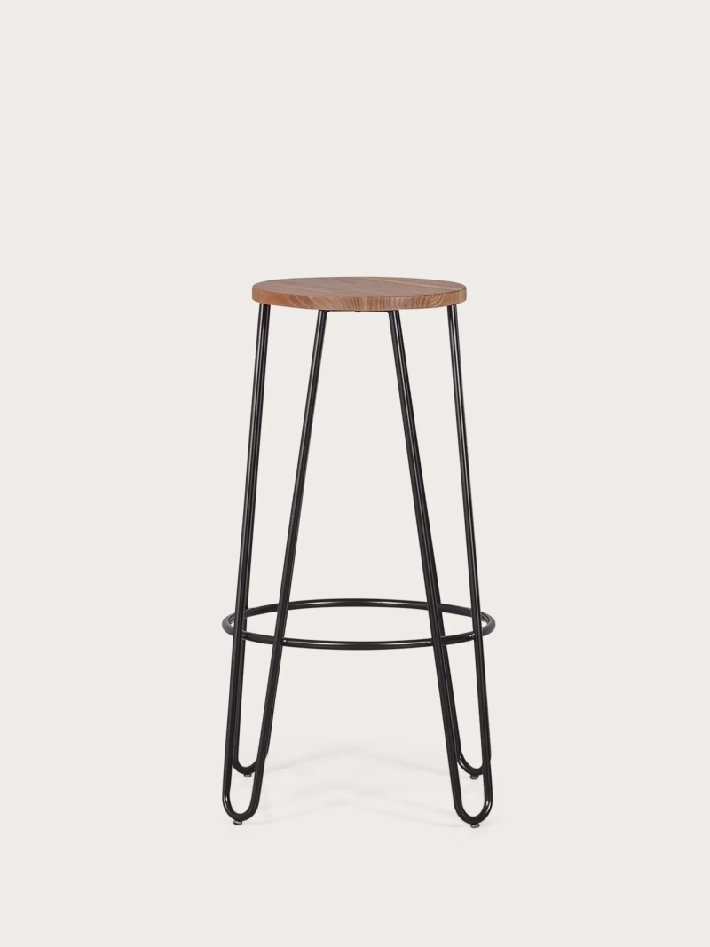 Taburete industrial de 75 cm - Lisbon FurnMod - 6