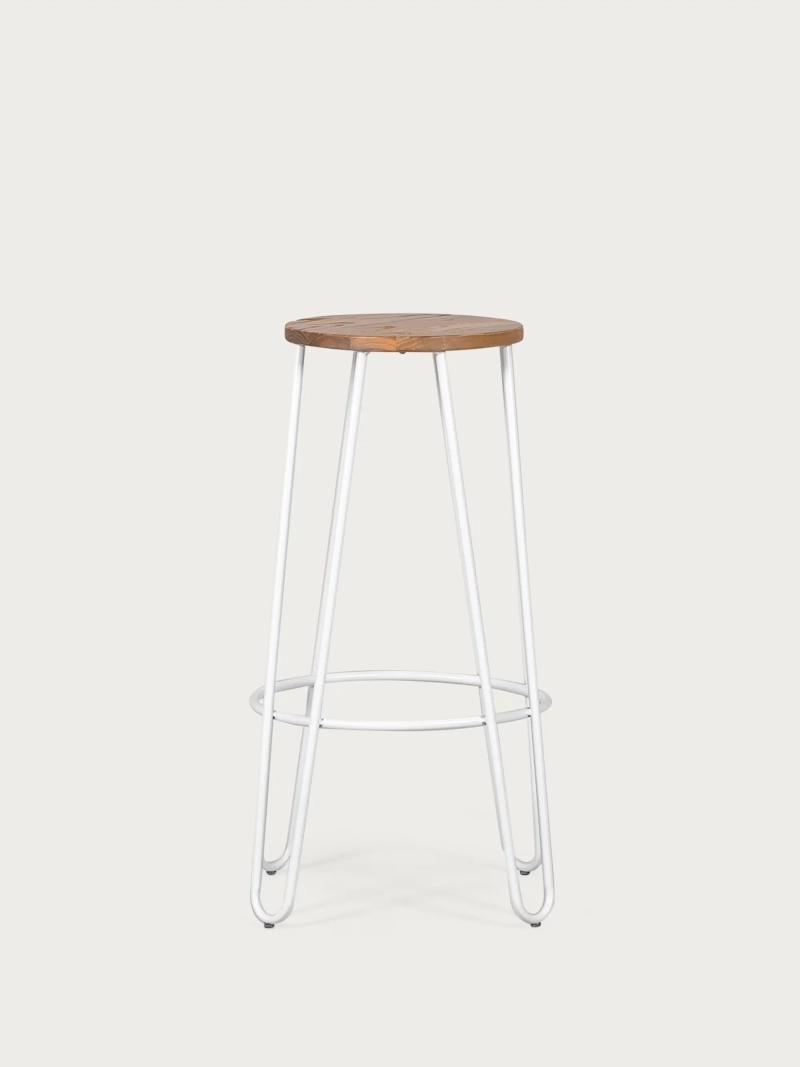 stolička z jaseňového dreva (75 cm) - Lisabon FurnMod - 9