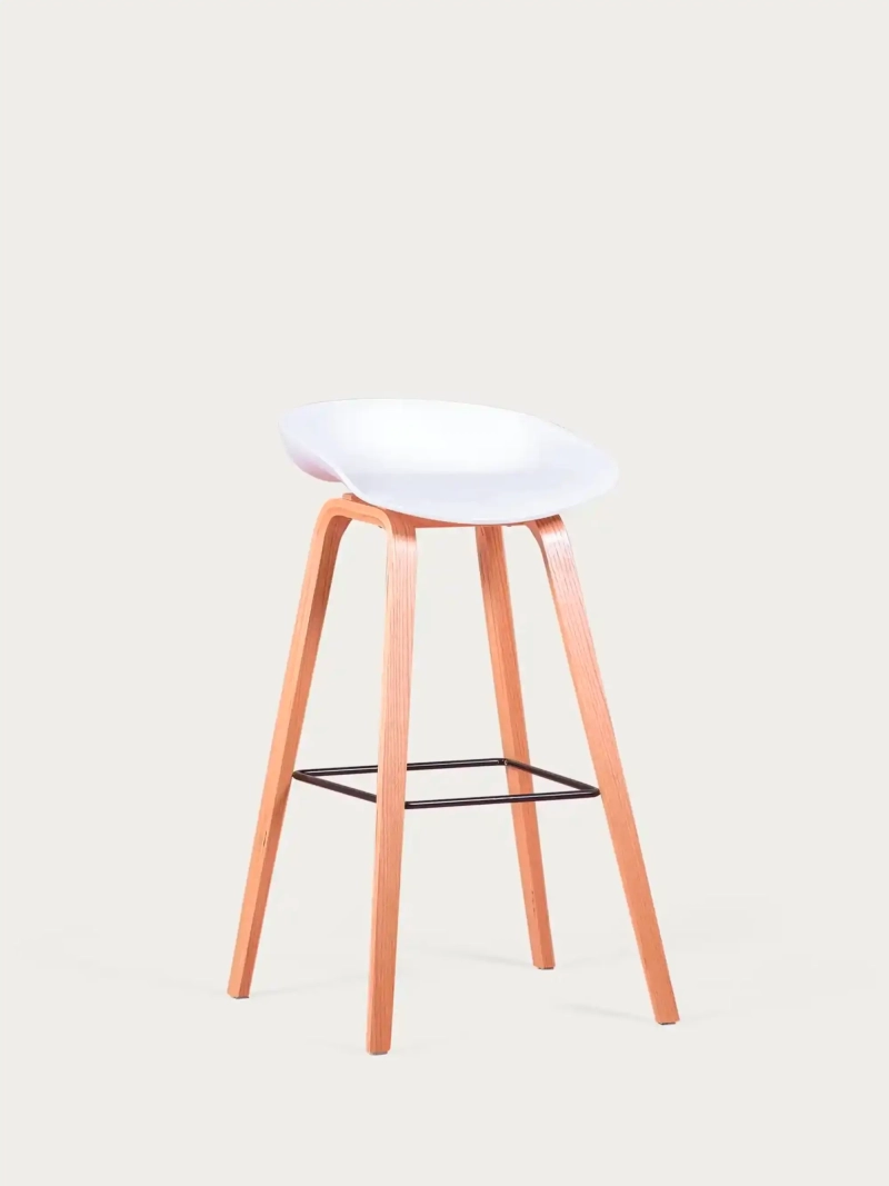 Daxer 75 cm Nordic Barski stolček | Stil in masivni les | FurnMod