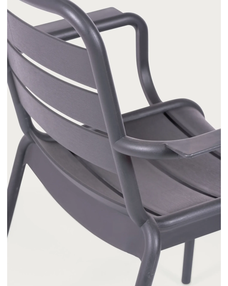 Plastic chair suitable for outdoor use - Karen FurnMod - 3