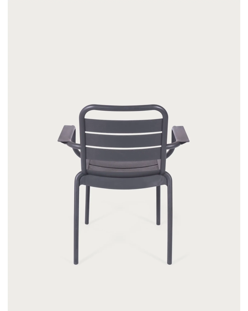 Plastic chair suitable for outdoor use - Karen FurnMod - 8