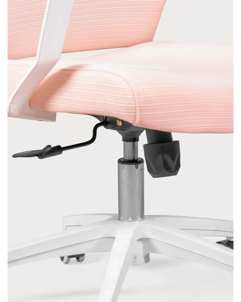 Scaun de birou ergonomic cu rotițe și cotiere - Mesh FurnMod - 17