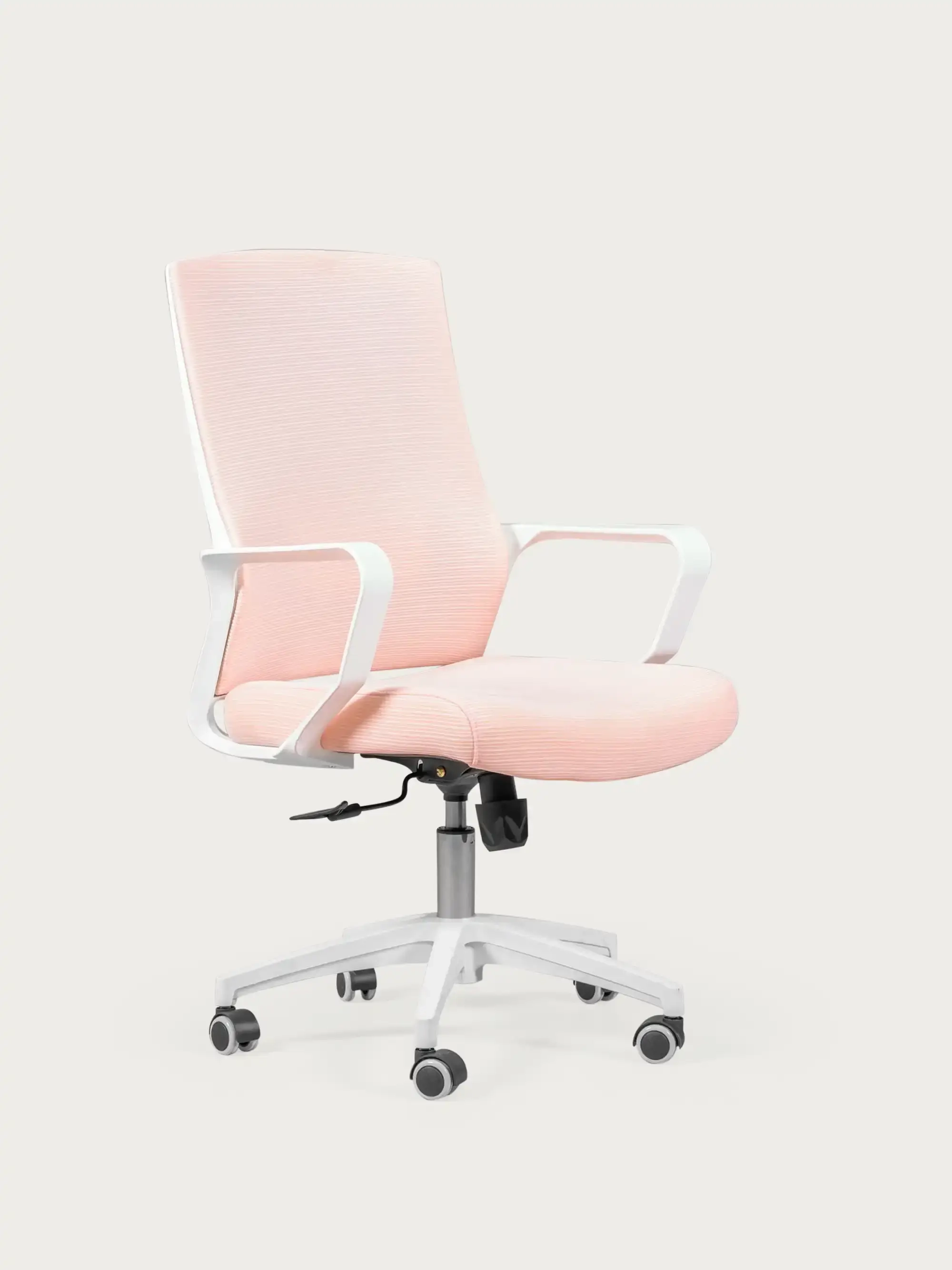 Ergonomická kancelárska stolička s kolieskami a podrúčkami - Mesh FurnMod - 15