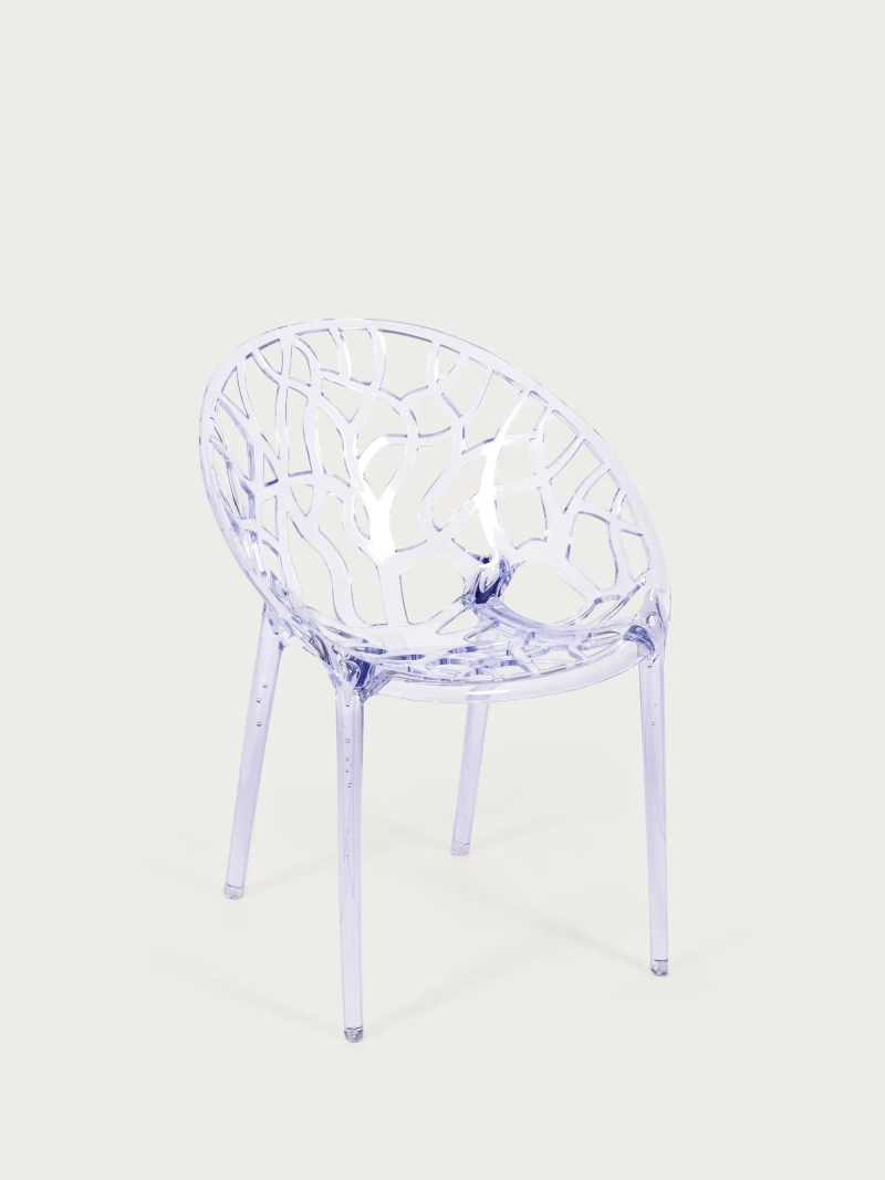 Silla de diseño en plástico de policarbonato transparente apta para exterior - Chrystal FurnMod - 2