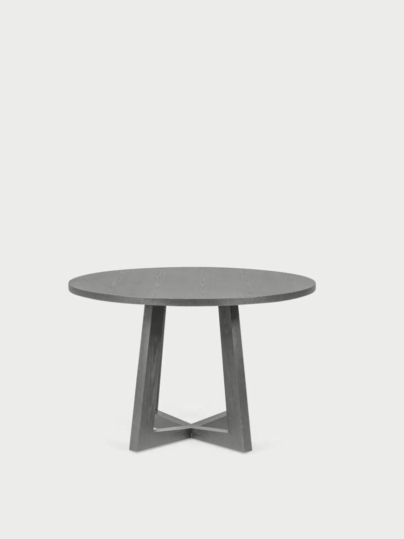 Round jedálenský stôl z prírodného jaseňa (115 cm) - Soho FurnMod - 7