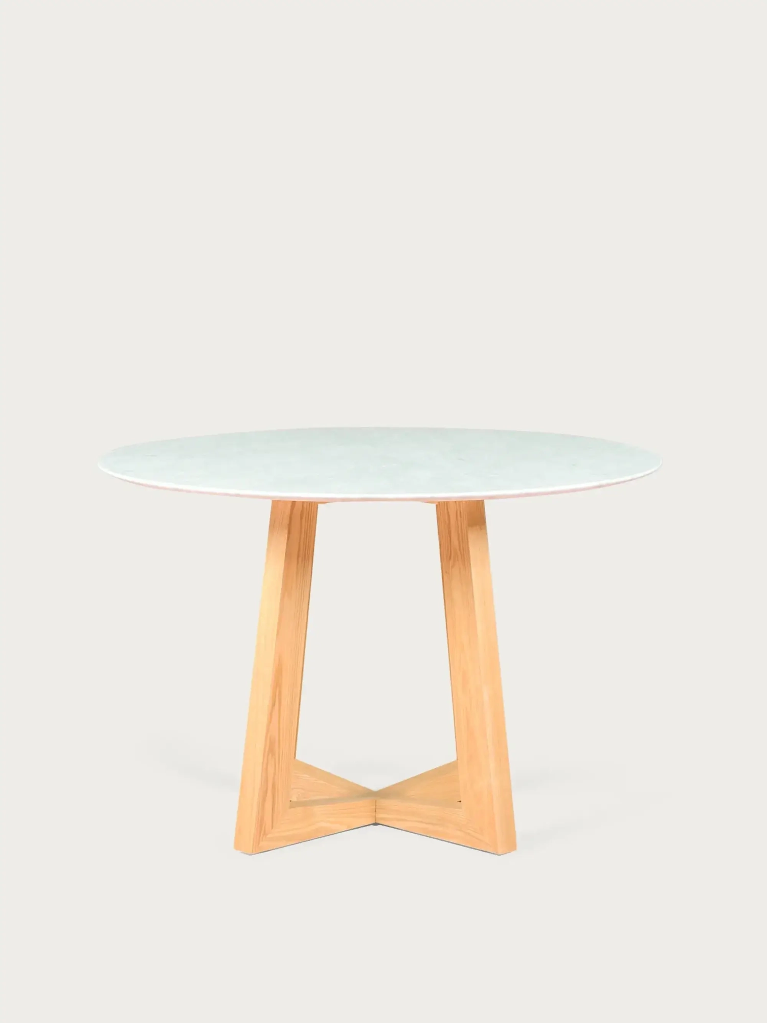 Rundt spisebord i carraramarmor (115 cm) - Soho FurnMod - 1