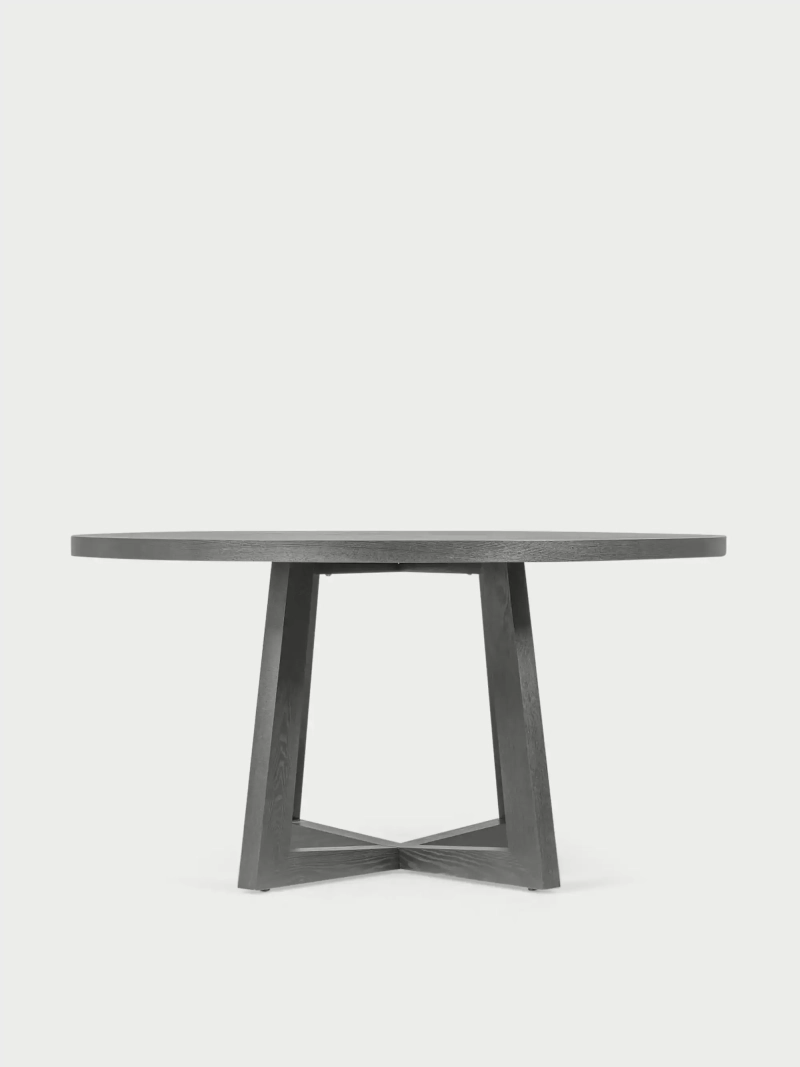 Round eettafel in essen natuur (150cm) - Soho FurnMod - 7
