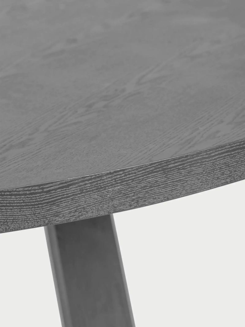 Round jídelní stůl v přírodním jasanu (150 cm) - Soho FurnMod - 11