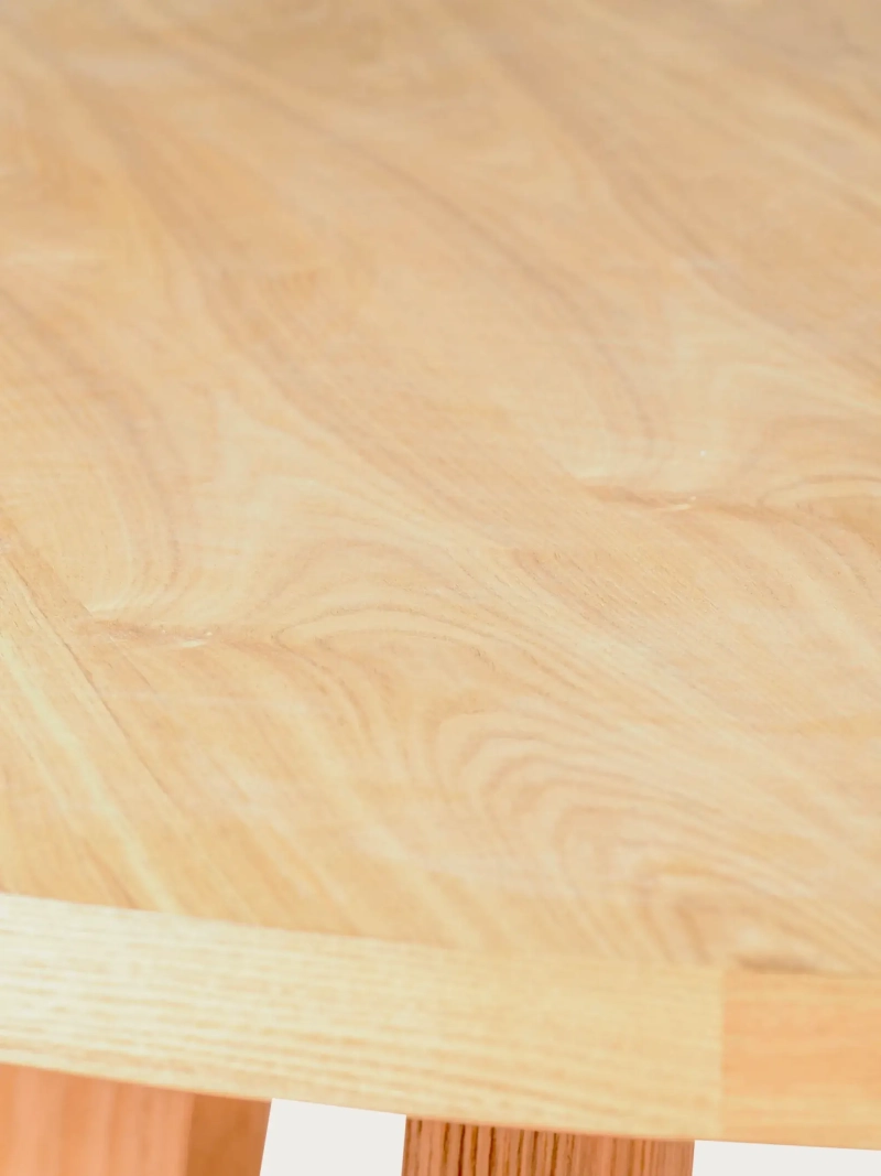 Round esstisch in Esche natur (150cm) - Soho FurnMod - 1
