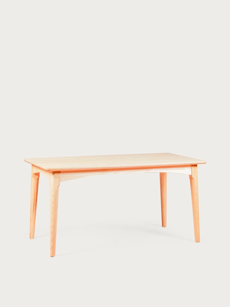 Tavolo da pranzo rettangolare in frassino (150x80) - Liam FurnMod - 1