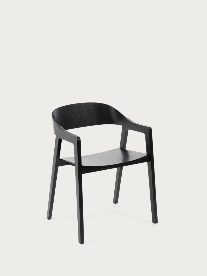 Silla de comedor escandinava en madera de roble - Soho FurnMod - 15