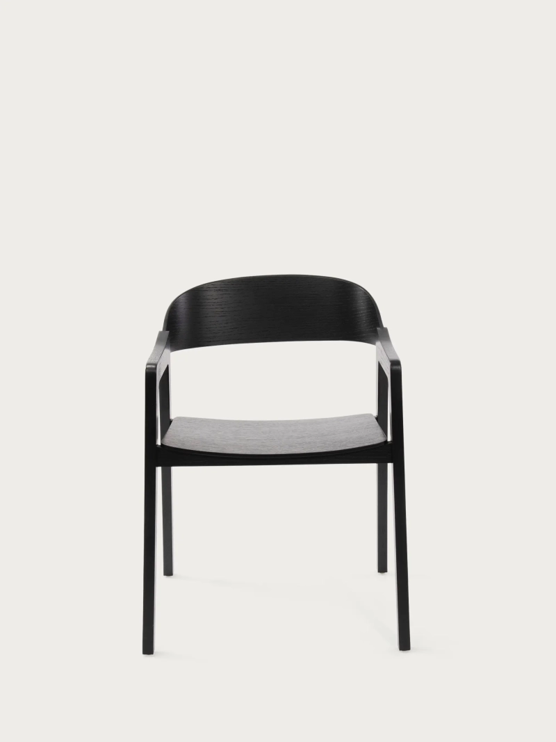 Scandinavian dining chair in oak wood - Soho FurnMod - 14