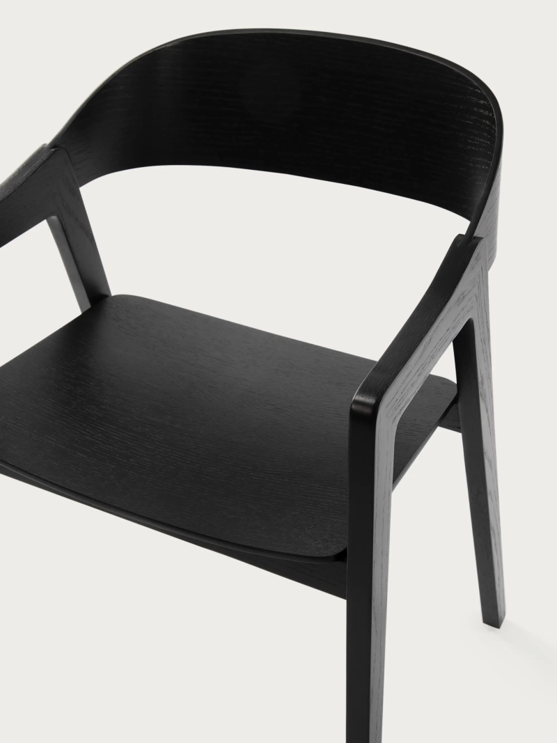 Scandinavian dining chair in oak wood - Soho FurnMod - 19