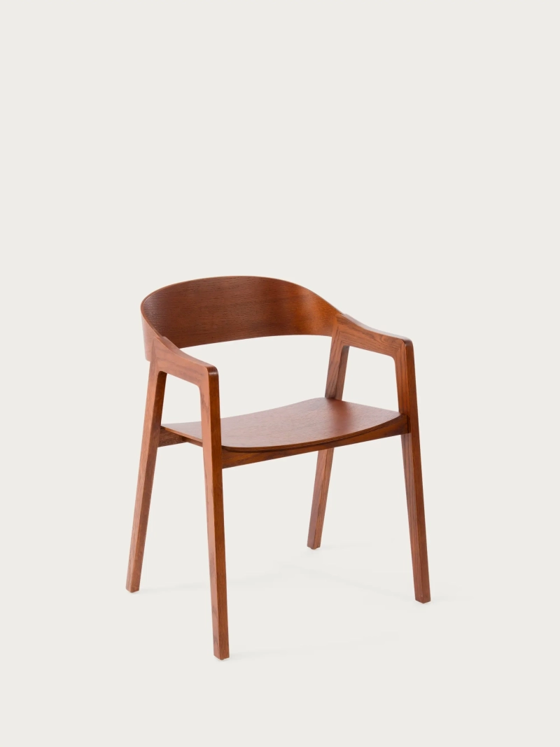 Scandinavian dining chair in oak wood - Soho FurnMod - 27