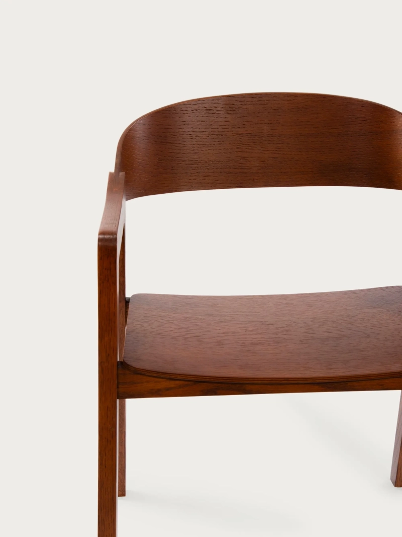 Silla de comedor escandinava en madera de roble - Soho FurnMod - 30