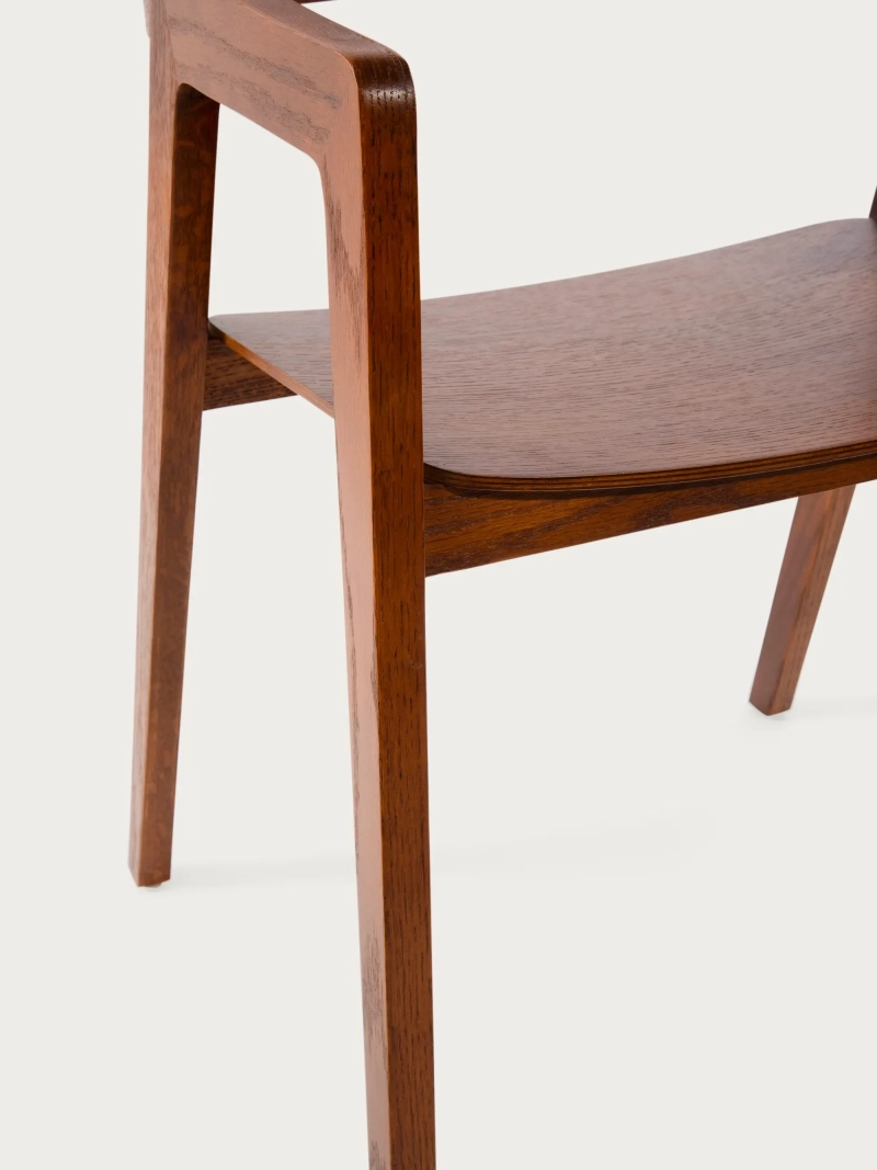 Silla de comedor escandinava en madera de roble - Soho FurnMod - 33