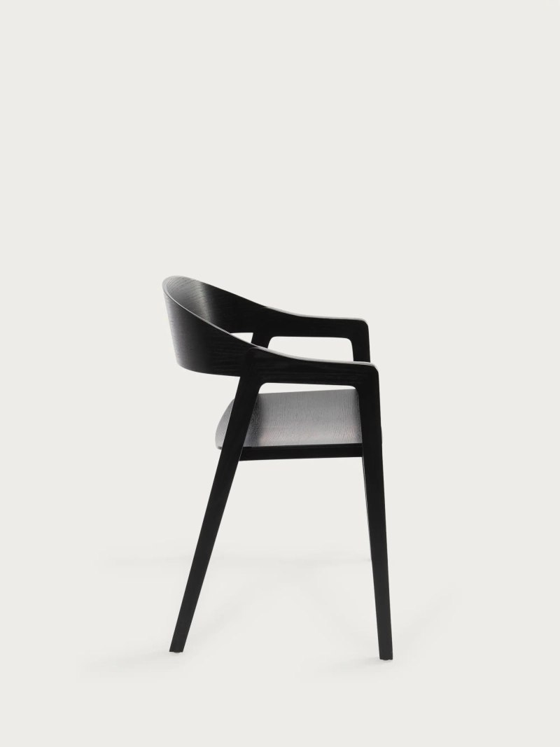 Scandinavian dining chair in oak wood - Soho FurnMod - 14