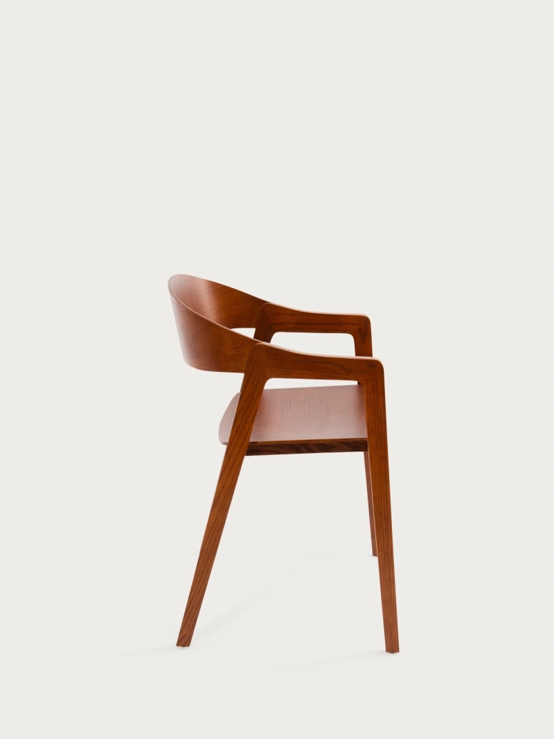 Silla de comedor escandinava en madera de roble - Soho FurnMod - 37