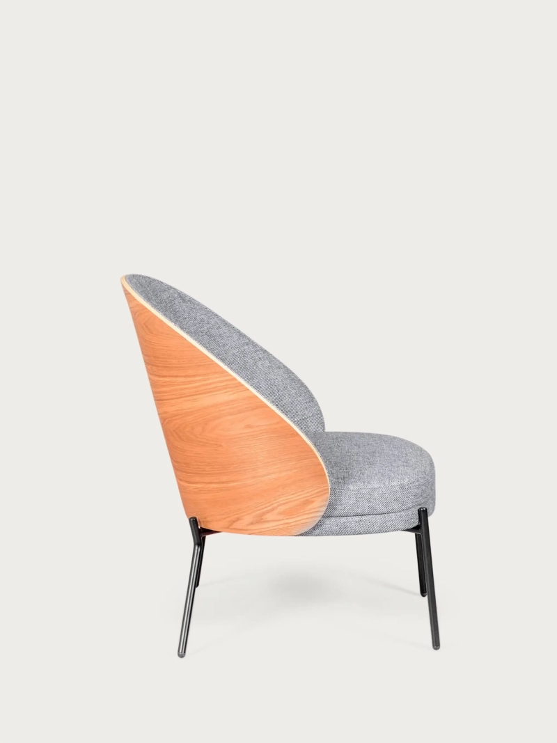 Sillón rústico con madera de fresno natural - Earth FurnMod - 9