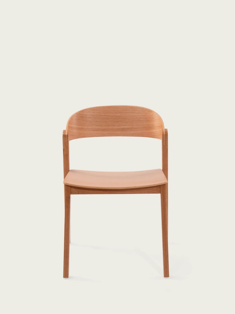 Nordic krzesło z naturalnego drewna dębowego - Soho FurnMod - 8