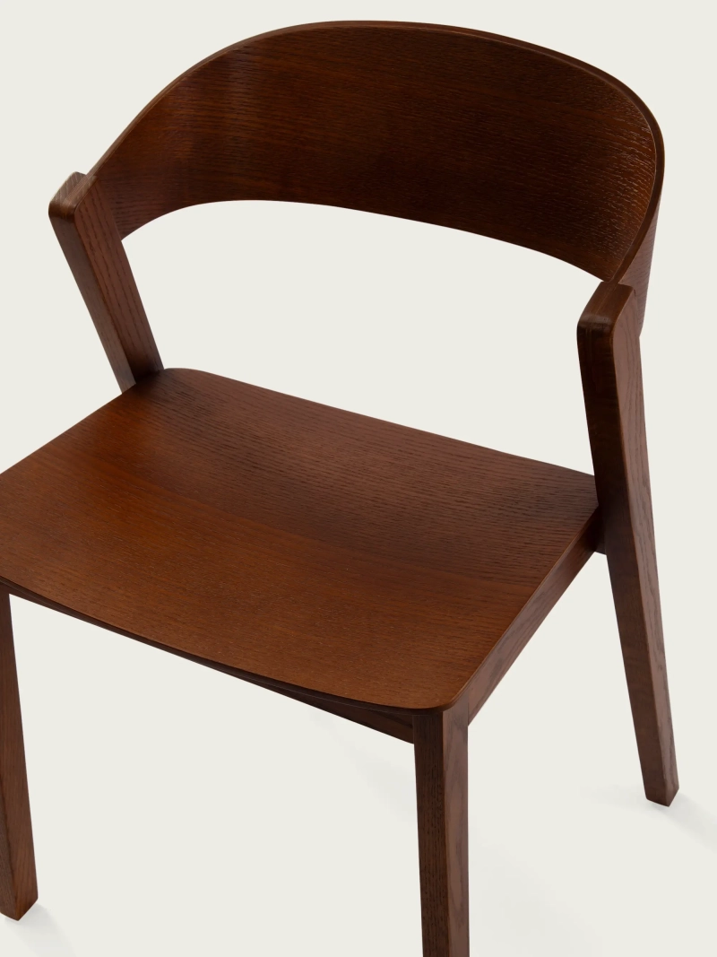 Nordic chair in natural oak wood - Soho FurnMod - 30