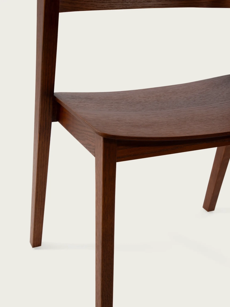 Silla nórdica en madera de roble natural - Soho FurnMod - 25
