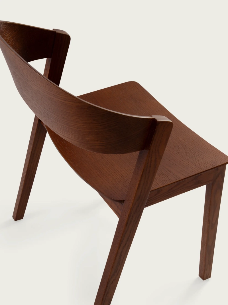 Silla nórdica en madera de roble natural - Soho FurnMod - 27