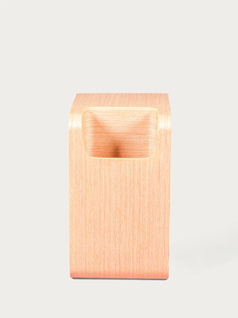 Tavolino di design in legno di frassino - Liam FurnMod - 1