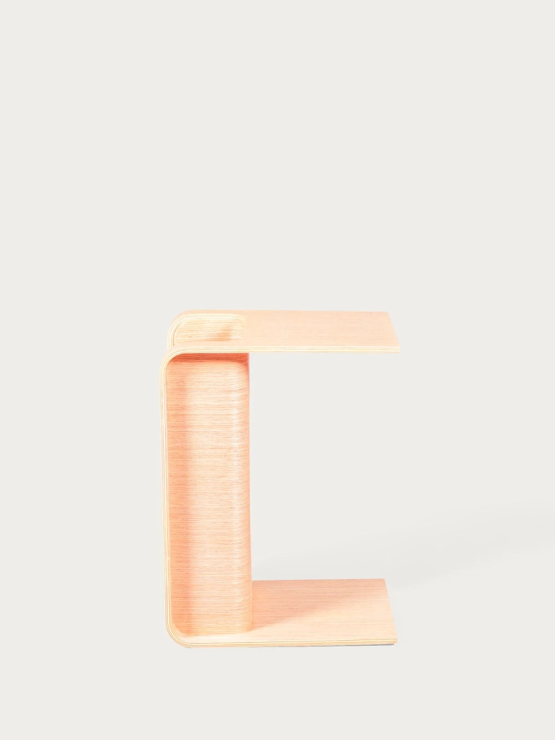 Design bijzettafel in essenhout - Liam FurnMod - 5