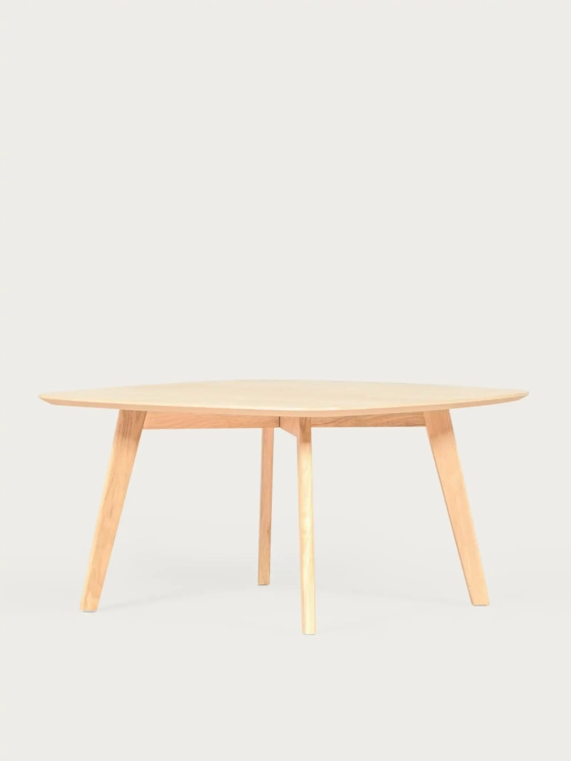 Mesa de apoio quadrada em madeira de carvalho (80x80) - Northpole FurnMod - 1