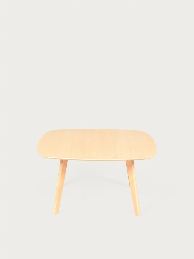 Mesa auxiliar cuadrada en madera de roble (80x80) - Northpole FurnMod - 2