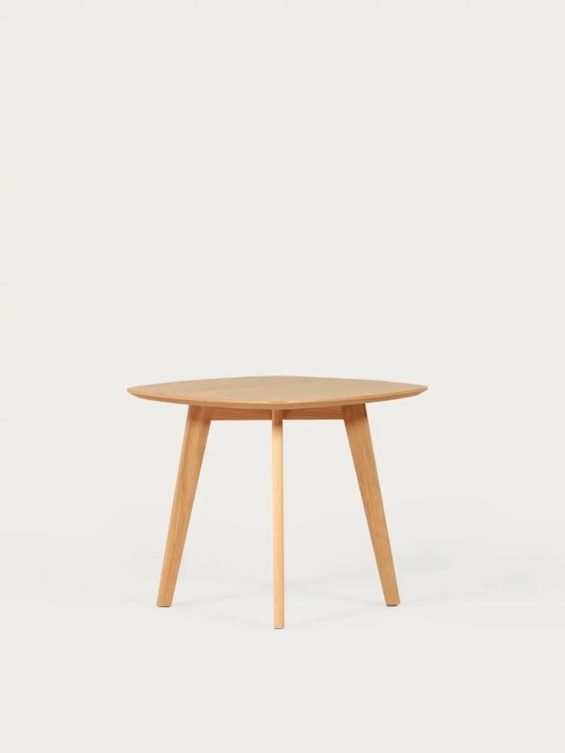 Square oak wood side table (55x55) - Northpole FurnMod - 1