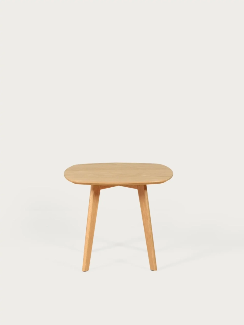 Mesa auxiliar cuadrada en madera de roble (55x55) - Northpole FurnMod - 7