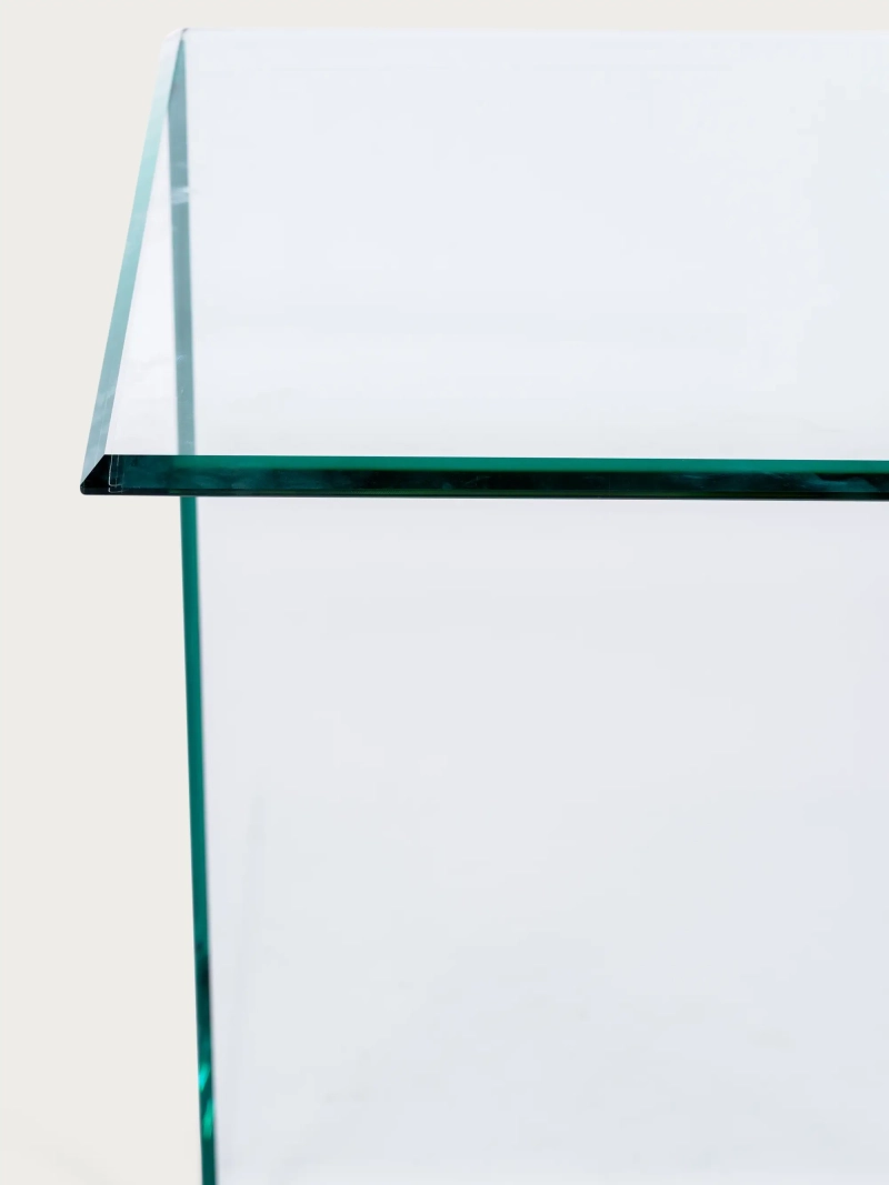 Sidebord i hærdet glas til sofaen - Ice FurnMod - 1