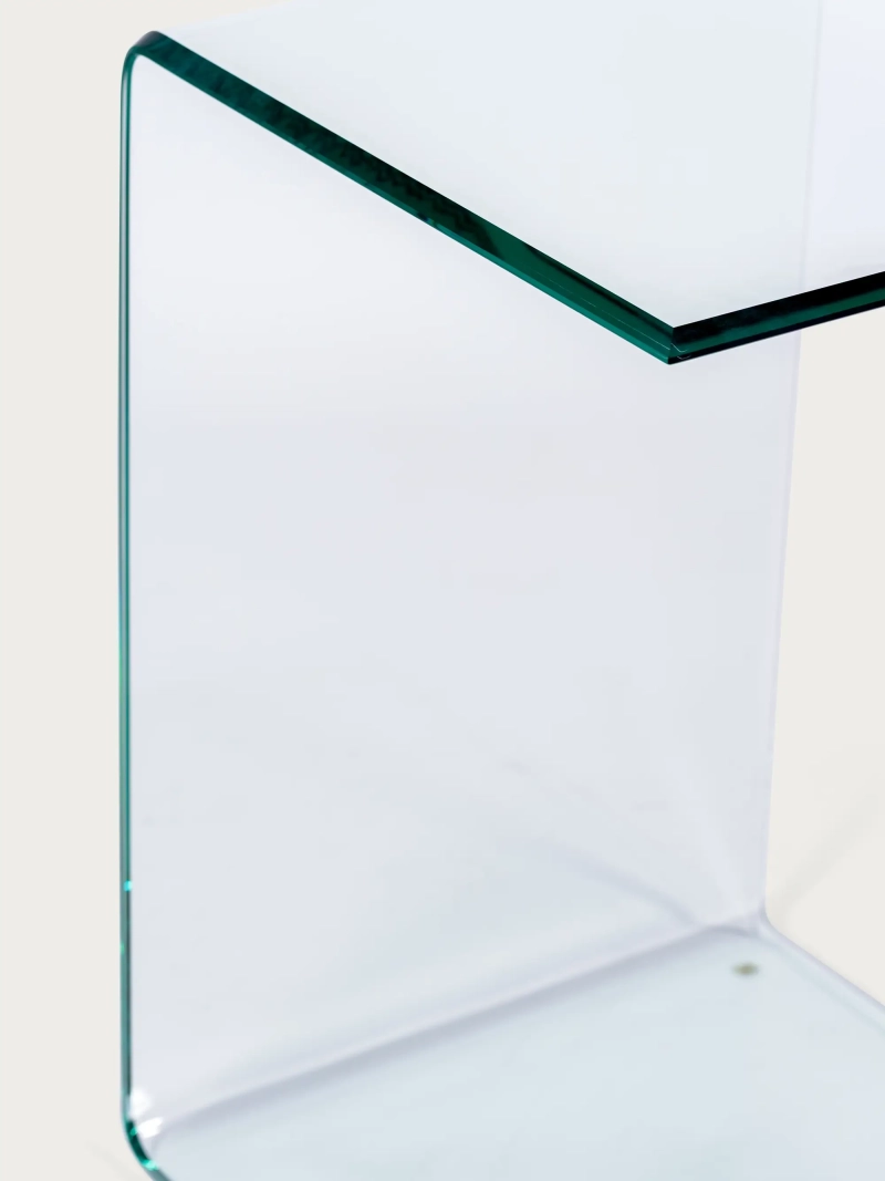 Mesa de apoio em vidro temperado para o sofá - Ice FurnMod - 5