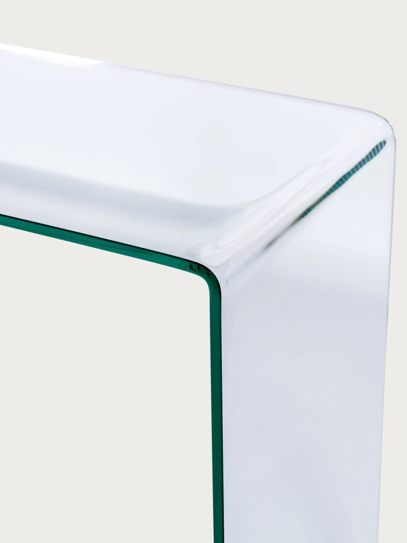 Tempered glass console table - Ice FurnMod - 8