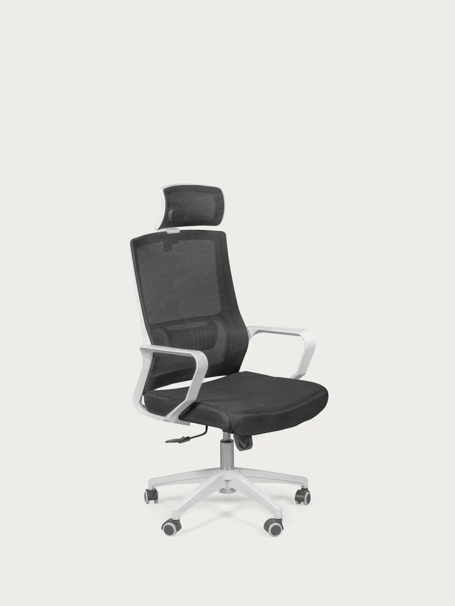 Ergonomic desk chair with breathable mesh and adjustable headrest - Mesh FurnMod - 15
