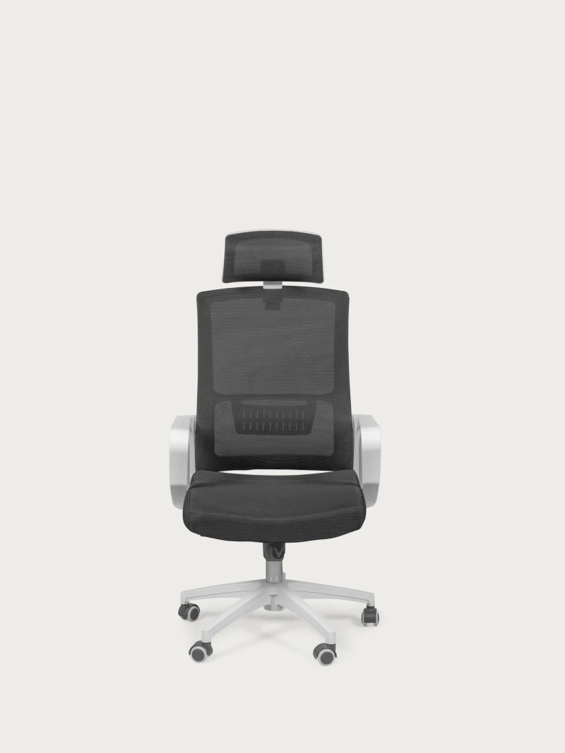 Ergonomická kancelárska stolička s priedušnou sieťovinou a nastaviteľnou opierkou hlavy - Mesh FurnMod - 16