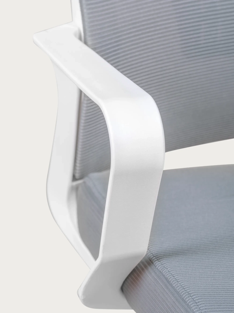 Chaise de bureau ergonomique avec filet respirant et appui-tête réglable - Mesh FurnMod - 25