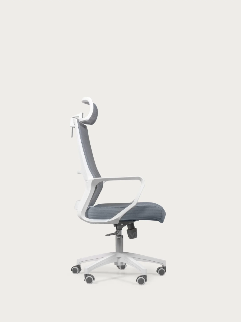 Cadeira de secretária ergonómica com malha respirável e apoio de cabeça ajustável - Mesh FurnMod - 27