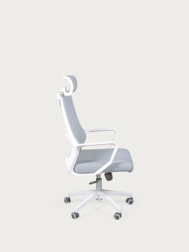 Ergonomická kancelárska stolička s priedušnou sieťovinou a nastaviteľnou opierkou hlavy - Mesh FurnMod - 34