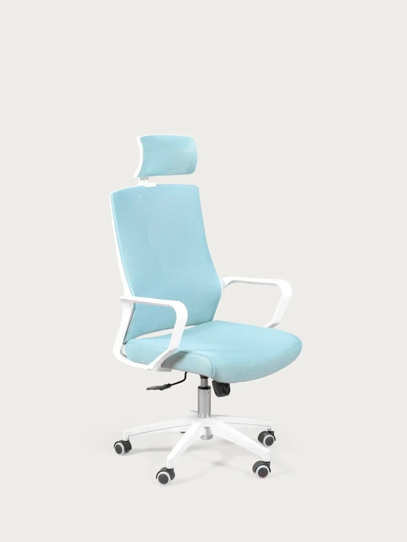 Ergonomisk skrivebordsstol med åndbart net og justerbar nakkestøtte Mesh FurnMod - 1